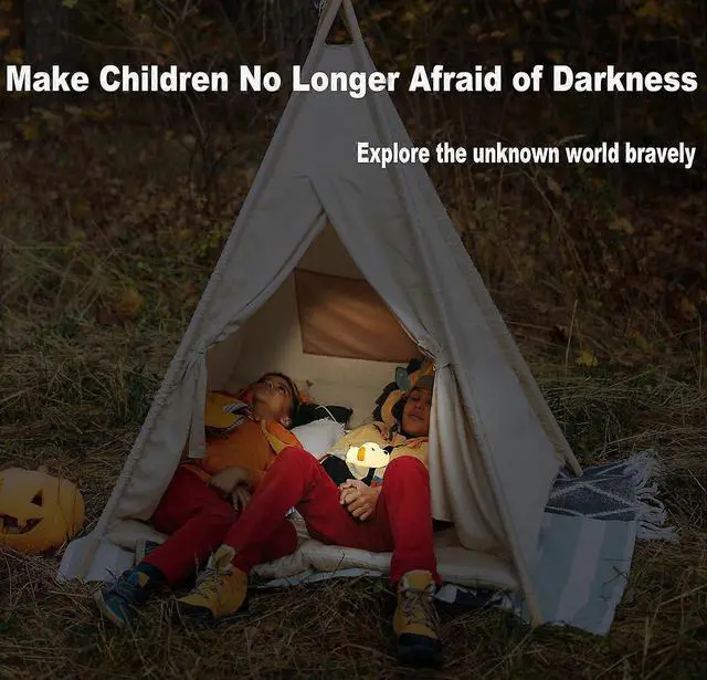 Alt view image 3 of 5 - Ecocleanpath Cute Silicone Dog Night Light for Kids - Dimmable, Rechargeable, Portable Nursery Lamp (White)