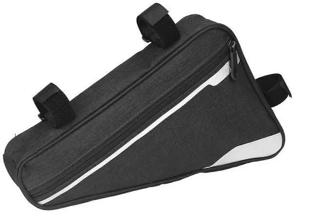Alt view image 2 of 5 - Ecocleanpath Large Waterproof Triangle Bike Frame Bag - Black | Mountain & Road Bicycle Storage