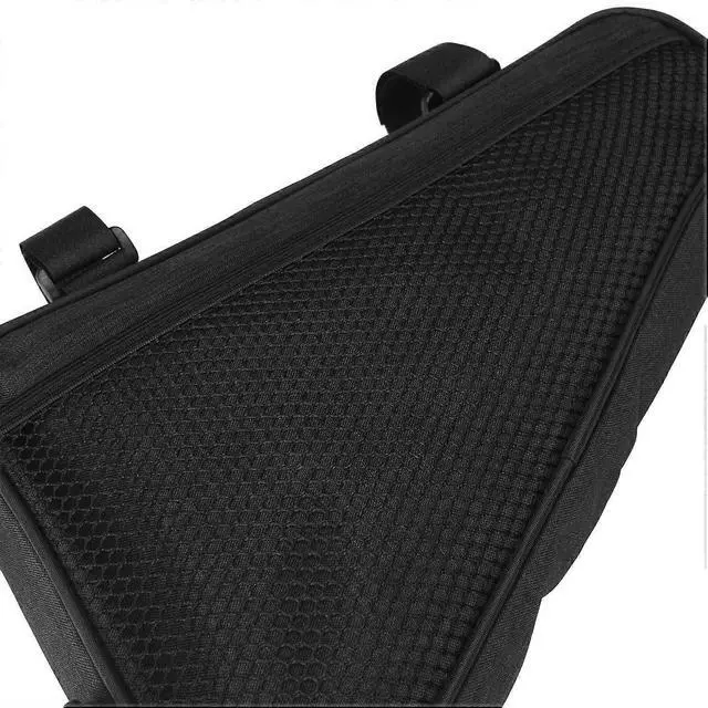 Alt view image 3 of 5 - Ecocleanpath Large Waterproof Triangle Bike Frame Bag - Black | Mountain & Road Bicycle Storage