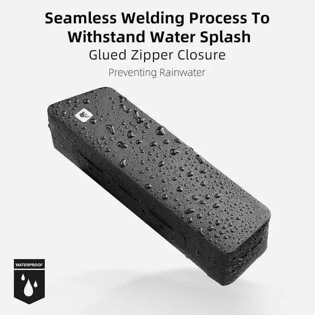 Alt view image 2 of 5 - Ecocleanpath Waterproof Bike Top Tube Bag, MTB & Road Cycling Frame Storage for Tools & Gear (Black)