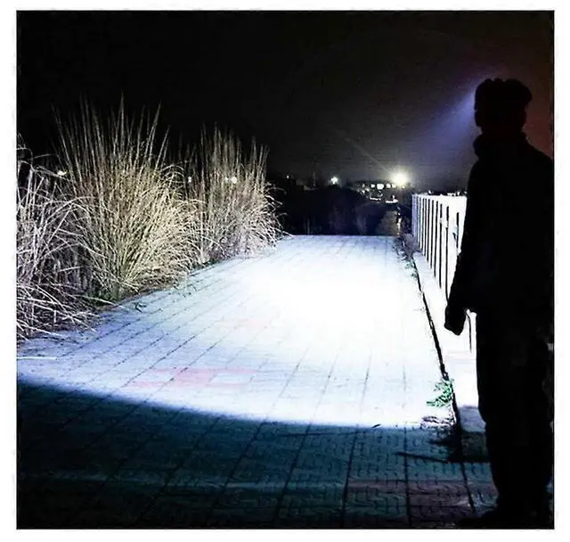 Alt view image 5 of 5 - Ecocleanpath 1000 Lumen Rechargeable LED Headlamp, 3 Modes Hands-Free Light for Camping, Fishing, Work (Black)