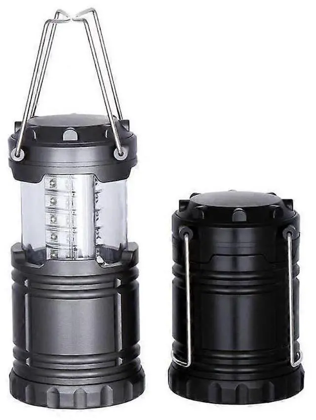 Main image of Ecocleanpath 2-Pack LED Camping Lantern, 30-LED 360° Waterproof Hanging Light for Emergency & Outdoor Use