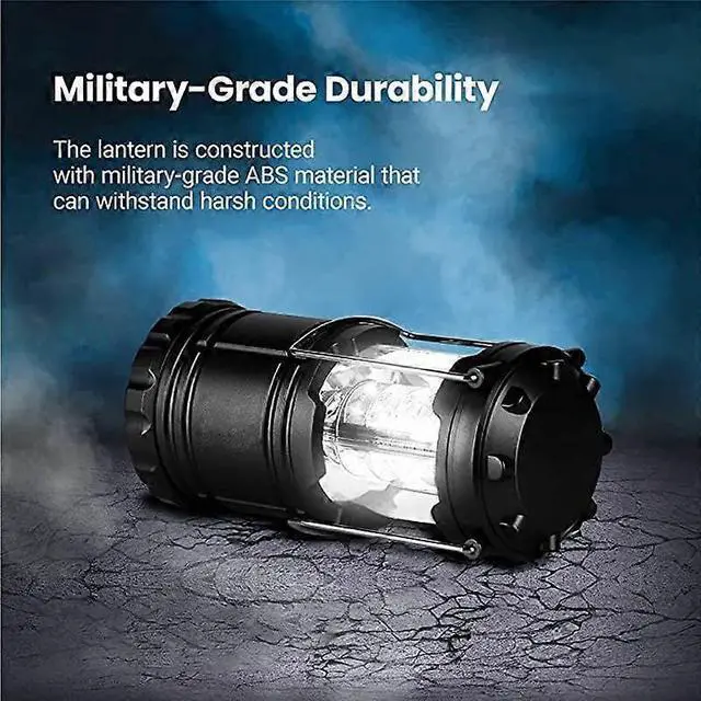 Alt view image 5 of 5 - Ecocleanpath 2-Pack LED Camping Lantern, 30-LED 360° Waterproof Hanging Light for Emergency & Outdoor Use