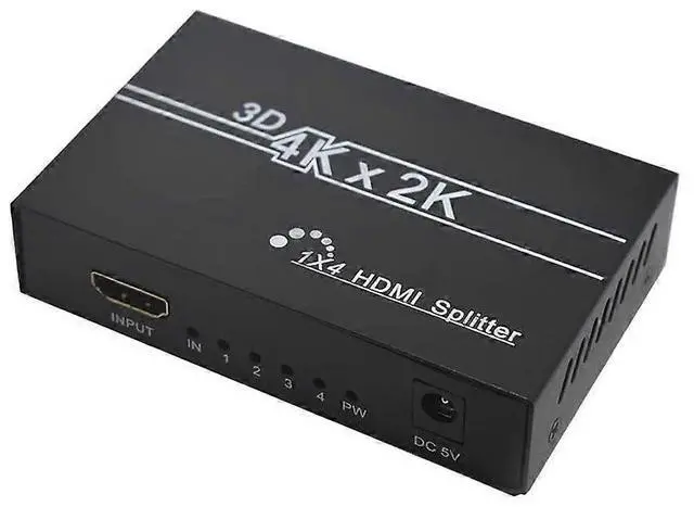 Main image of Ecocleanpath KuWFi 4K HDMI Splitter 1x4, 4-Way Switch for Home Theater & Gaming