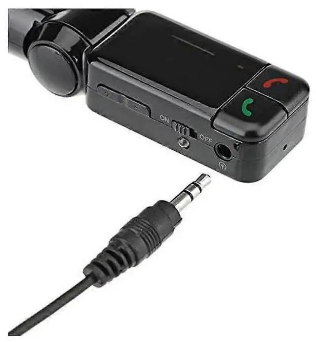 Alt view image 5 of 5 - Ecocleanpath Black Bluetooth FM Transmitter V2.0 - Wireless Car Charger, MP3/USB Player, Hands-Free Calling