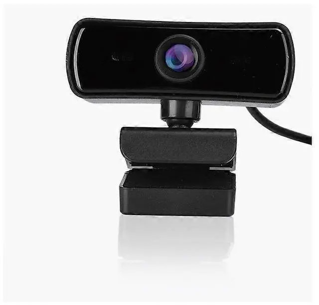 Main image of Ecocleanpath HD Business Webcam with 360° Rotation & Microphone, Auto Focus USB Camera for Video Conferencing & Teaching (Black)