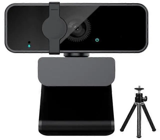 Main image of Ecocleanpath 1080P HD Webcam with Microphone, 105° Wide Angle for Streaming, Video Conferencing (Black)