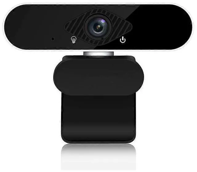 Main image of Ecocleanpath Moonvvin 1080p Full HD Webcam with Microphone, Noise-Reducing, 120° Wide Angle, Plug & Play USB Camera (Black)