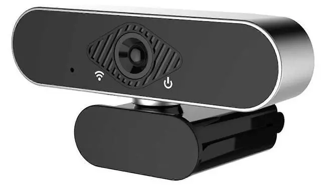 Alt view image 5 of 5 - Ecocleanpath Moonvvin 1080p Full HD Webcam with Microphone, Noise-Reducing, 120° Wide Angle, Plug & Play USB Camera (Black)