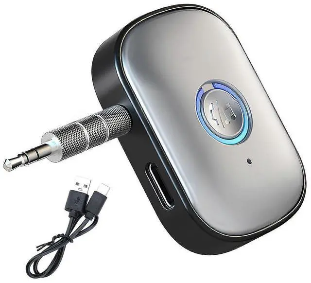 Main image of Ecocleanpath Bluetooth 5.3 Transmitter & Receiver 2-in-1, 3.5mm AUX Wireless Audio Adapter for TV, Car, HiFi, Headphones