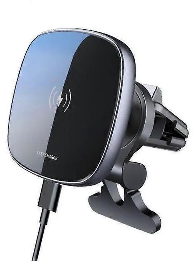 Main image of Ecocleanpath 15W Magnetic Wireless Car Charger & Vent Mount for iPhone 13/12 Series, Black