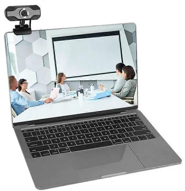 Alt view image 4 of 5 - Ecocleanpath 1080P HD USB Webcam with Microphone for Live Streaming, Online Classes & Video Calls (Black)