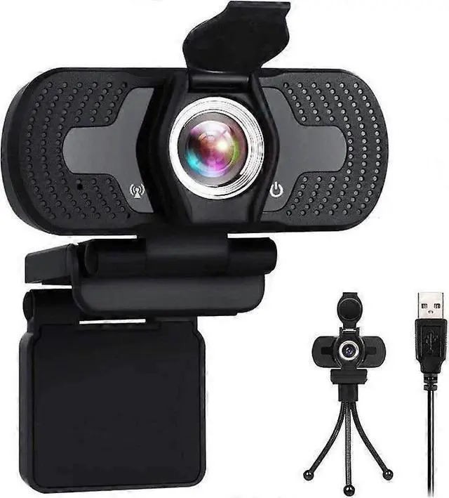 Main image of Ecocleanpath YLX1105 1080P Webcam with Microphone, Plug & Play USB Web Camera for Video Calls & Streaming