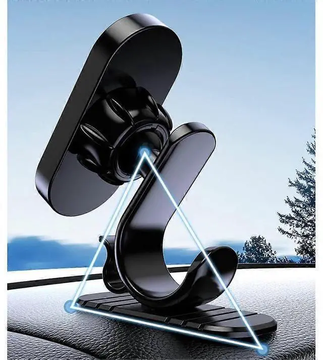 Alt view image 4 of 5 - Ecocleanpath Magnetic Car Phone Holder & Stand - Universal Adjustable Auto Phone Mount for All Phones