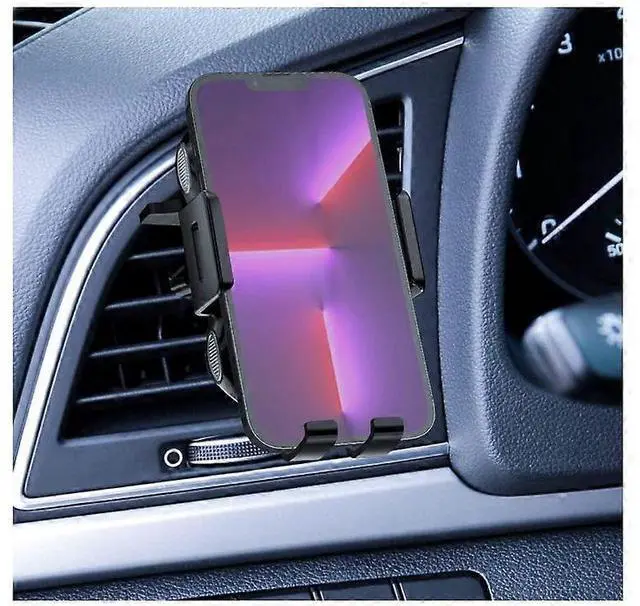 Alt view image 5 of 5 - Ecocleanpath 15W Qi Fast Wireless Car Charger Mount - Auto-Clamping Magnetic Phone Holder, Black