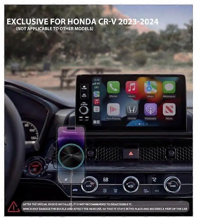 Alt view image 2 of 5 - Ecocleanpath 15W MagSafe Car Charger Mount for iPhone 14/13/12/Mini, Strong Magnet Vent Holder (Black)