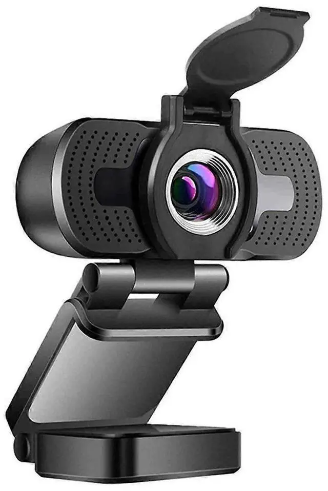 Main image of Ecocleanpath Mini 1080P Webcam with Privacy Cover & Built-in Mic, Plug & Play USB Computer Camera for Laptop/Desktop