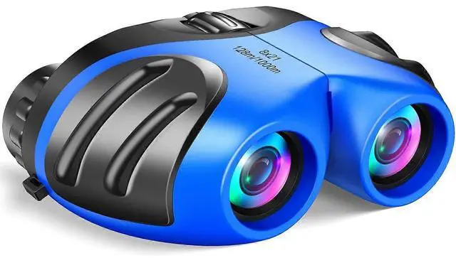 Main image of Ecocleanpath Kids Binoculars 8x21 Blue - Shockproof, High Resolution for Bird Watching & Outdoor