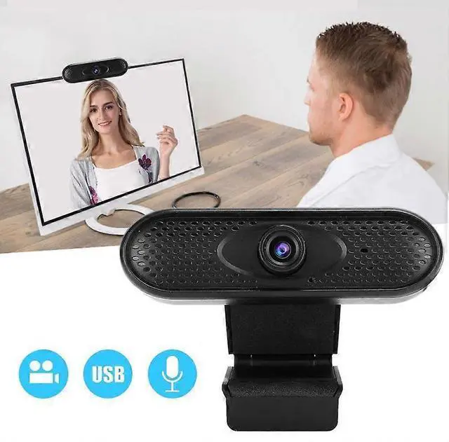 Alt view image 2 of 5 - Ecocleanpath HD Webcam for PC & Laptop, Plug & Play USB Camera for Live Streaming & Webcasts (Black)