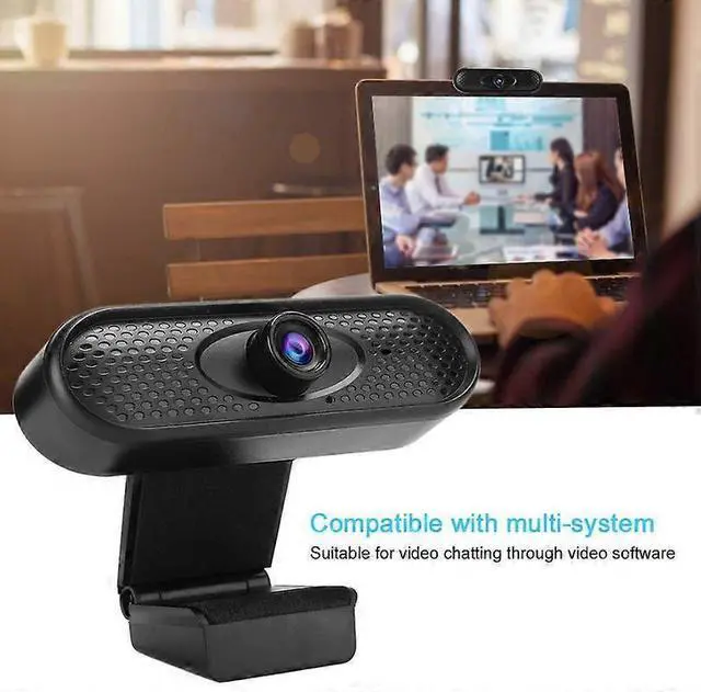 Alt view image 5 of 5 - Ecocleanpath HD Webcam for PC & Laptop, Plug & Play USB Camera for Live Streaming & Webcasts (Black)
