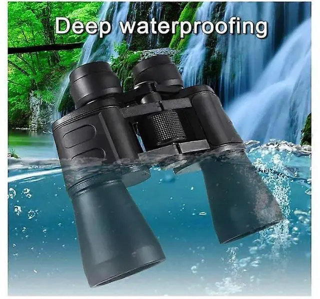 Alt view image 2 of 5 - Ecocleanpath 20x50 High Power Binoculars with Low Light Night Vision, Waterproof Compact for Adults & Kids (Black)