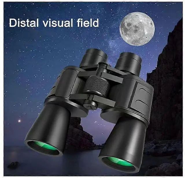 Alt view image 3 of 5 - Ecocleanpath 20x50 High Power Binoculars with Low Light Night Vision, Waterproof Compact for Adults & Kids (Black)