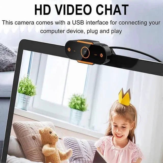 Alt view image 4 of 5 - Ecocleanpath 1080P Webcam with Noise Canceling Mic, 110° Wide Angle, Auto Focus USB Computer Camera for Video Calls