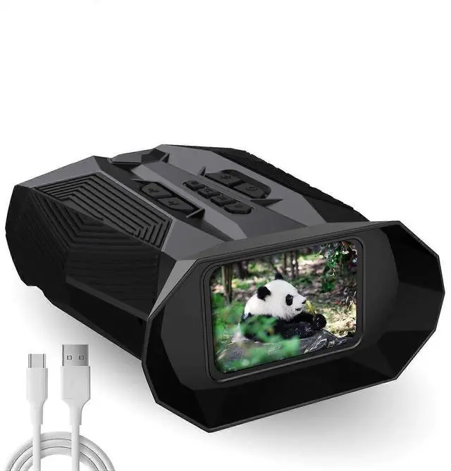 Main image of Ecocleanpath 4K Digital Night Vision Goggles, 20X Zoom, 1968ft Range, Rechargeable Black for Hunting & Surveillance