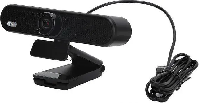 Alt view image 5 of 5 - Ecocleanpath 4K HD Webcam with Microphone & Noise Reduction - Plug & Play USB Computer Camera for Meetings & Streaming (Black)