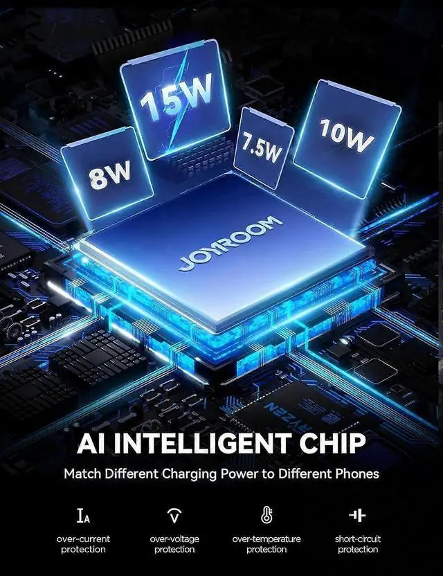 Alt view image 5 of 5 - Ecocleanpath 15W Magnetic Car Vent Phone Holder & Wireless Charger, Ultra-Strong N55 Magnet, Fast Charging for iPhone (Black)