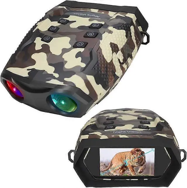 Main image of Ecocleanpath 4K Digital Night Vision Goggles with Photo/Video Capture, 5x Magnification for Hunting & Surveillance (Black)