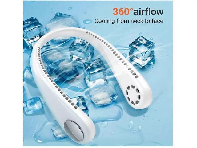 Alt view image 5 of 5 - Ecocleanpath Chonus FS_zzh_0615_35 Portable Neck Fan, 360° Cooling, 3-Speed, 8H Battery, Ultra-Quiet 31dB