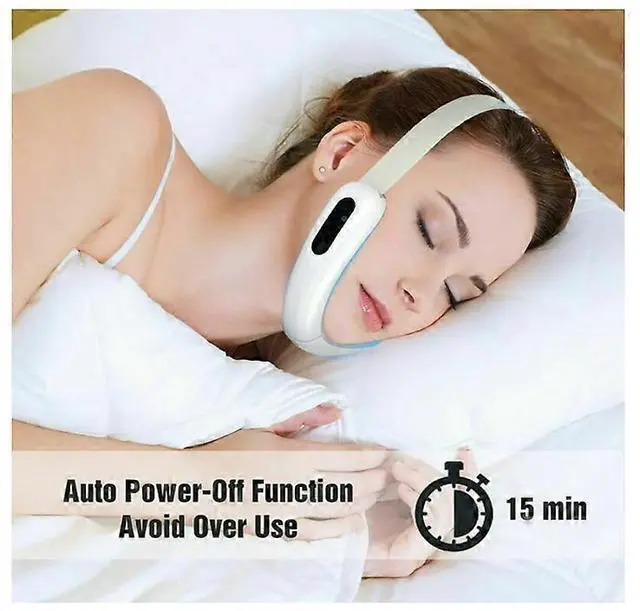 Alt view image 4 of 5 - Ecocleanpath White Electric V Face Massager - Microcurrent & Vibration Lifting, Double Chin Removal & Skin Tightening