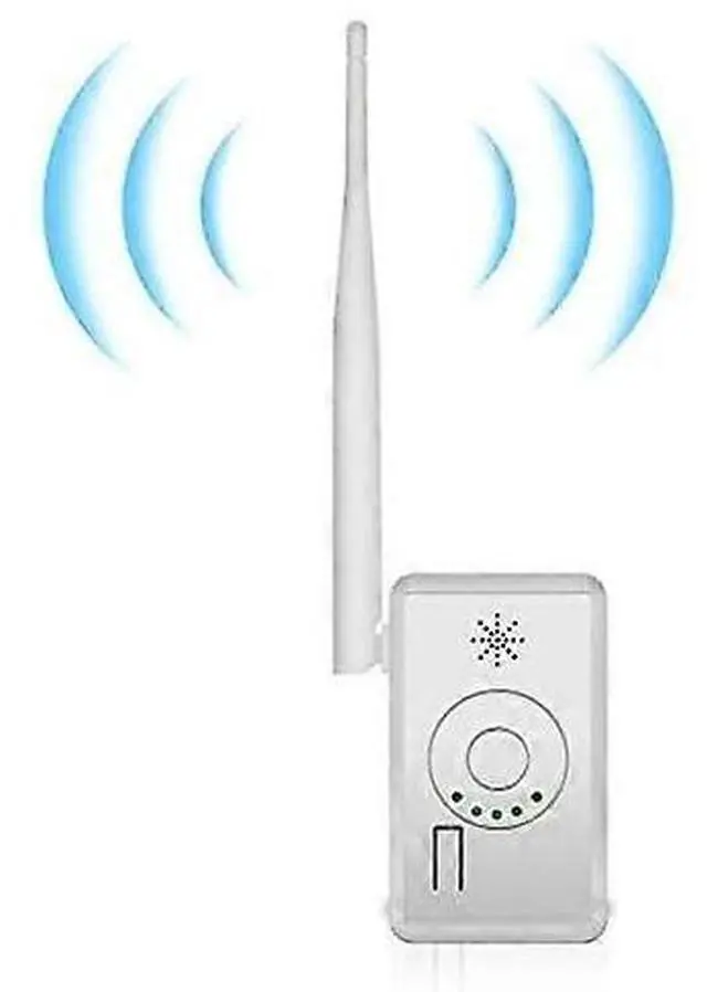 Main image of Ecocleanpath White WiFi Range Extender & Booster with Power Supply, Dual Mode Repeater/AP for Whole Home Coverage