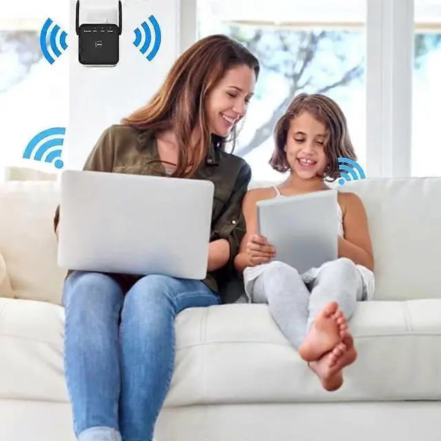 Alt view image 4 of 5 - Ecocleanpath 2024 WiFi Extender Booster, 9860 Sq.ft Coverage for 60 Devices, Ethernet Port & Quick Setup