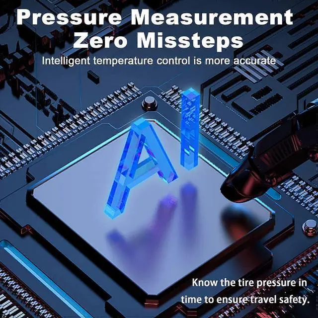 Alt view image 4 of 5 - Ecocleanpath Portable Tire Inflator 12V Air Compressor, 150PSI Auto Pump with Digital Display & LED Light for Car, Bike, Ball