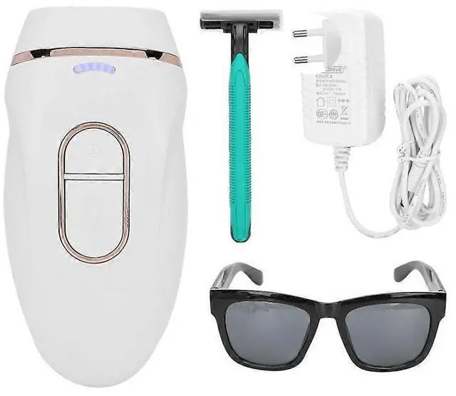Main image of Ecocleanpath White IPL Hair Removal Machine - 600,000 Flashes, 5 Levels, Full Body Use, 110-240V