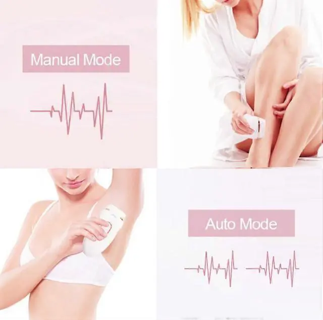 Alt view image 5 of 5 - Ecocleanpath White IPL Hair Removal Machine - 600,000 Flashes, 5 Levels, Full Body Use, 110-240V