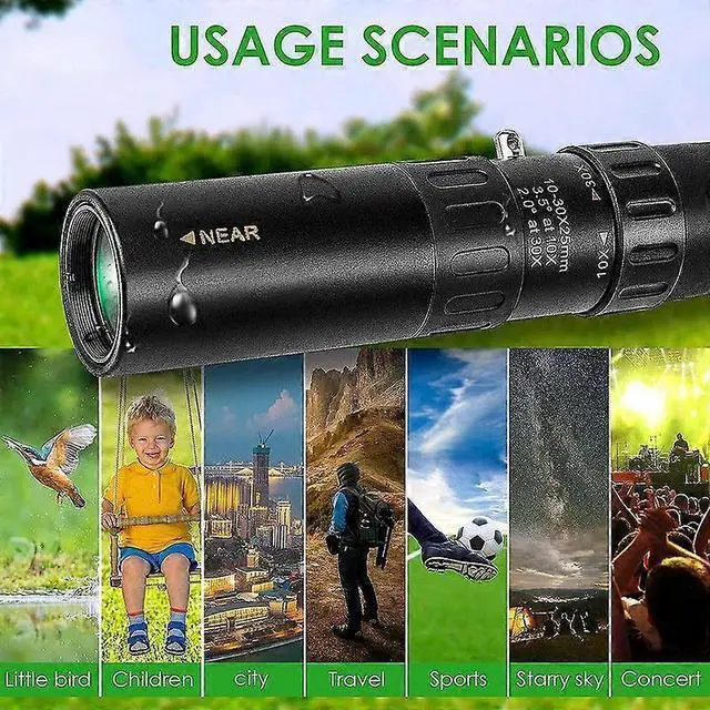 Alt view image 4 of 5 - Ecocleanpath 7-21x High Power Monocular Telescope, 32mm Lens for 200-500M Long Range Viewing