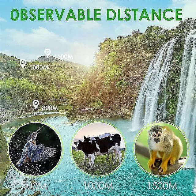 Alt view image 5 of 5 - Ecocleanpath 7-21x High Power Monocular Telescope, 32mm Lens for 200-500M Long Range Viewing