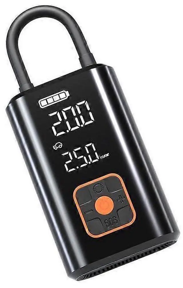 Alt view image 2 of 5 - Ecocleanpath SM10 Cordless Tire Inflator, 150PSI Portable Air Compressor with Digital Gauge & Auto Stop