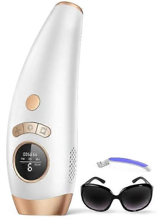 Main image of Ecocleanpath IPL Laser Hair Removal Device for Women & Men, 999900 Flashes, 9 Levels, Full Body Use (White)