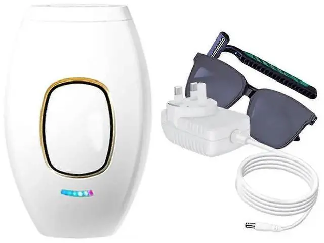 Main image of Ecocleanpath IPL Hair Removal System, 500K Flashes Painless Laser Device for Body, Face & Bikini Line - White