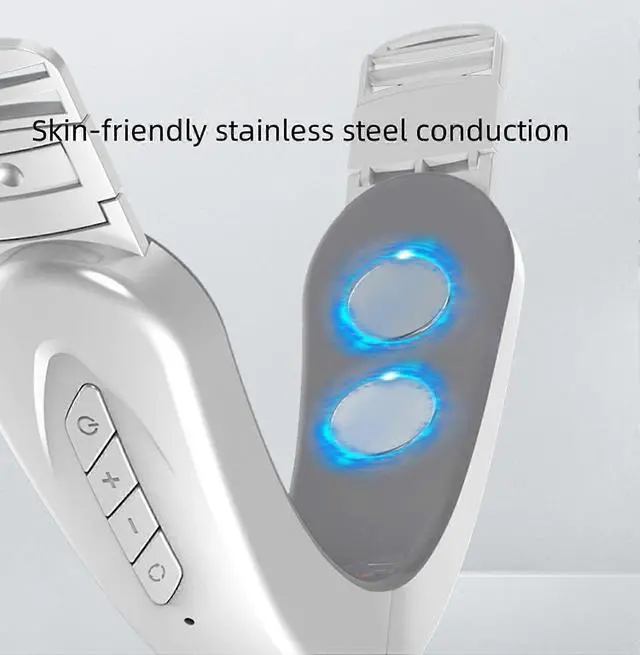 Alt view image 2 of 5 - Ecocleanpath Electric V-Face Lift Device: 6-Mode Double Chin Eliminator & Skin Firming Machine, USB Rechargeable