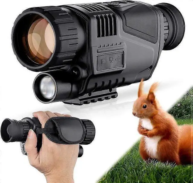 Main image of Ecocleanpath Te3230818 Digital Night Vision Monocular, 5X Optical Zoom, 200m Range, HD Video & Photo