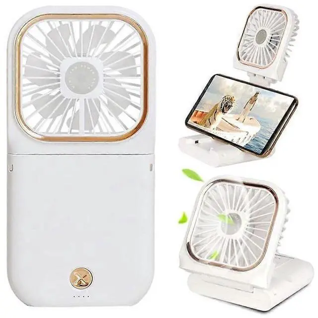 Main image of Ecocleanpath FS04025 4-in-1 Portable Neck Fan with 3000mAh Power Bank, 3 Speeds & 20H Runtime