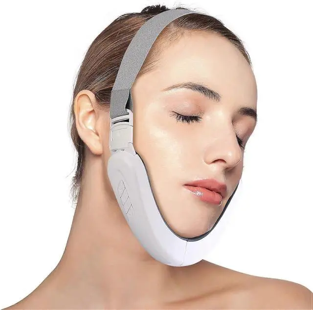 Main image of Ecocleanpath Electric V-Face Massager: 6 Modes, 12 Gears for Double Chin Reduction & Facial Contouring