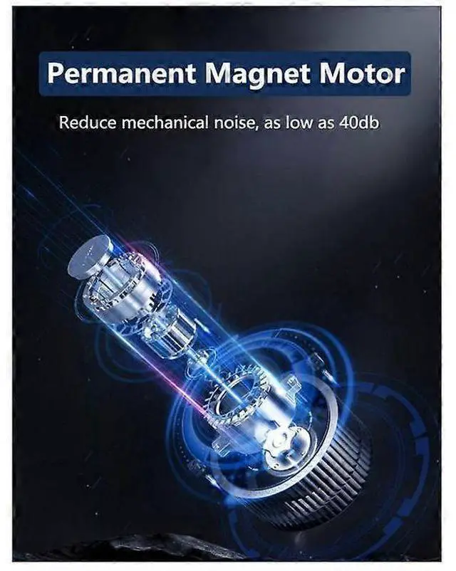 Alt view image 5 of 5 - Ecocleanpath 8000mAh Portable Tire Inflator, 150PSI Digital Air Compressor with LED Light & USB Power - Fast Inflation for Car, Motorcycle, Bike (Black)
