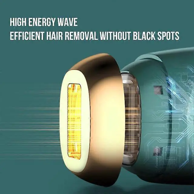 Alt view image 3 of 5 - Ecocleanpath White IPL Laser Hair Removal Device for Men & Women, Full Body Use with 2 Modes & 9 Levels