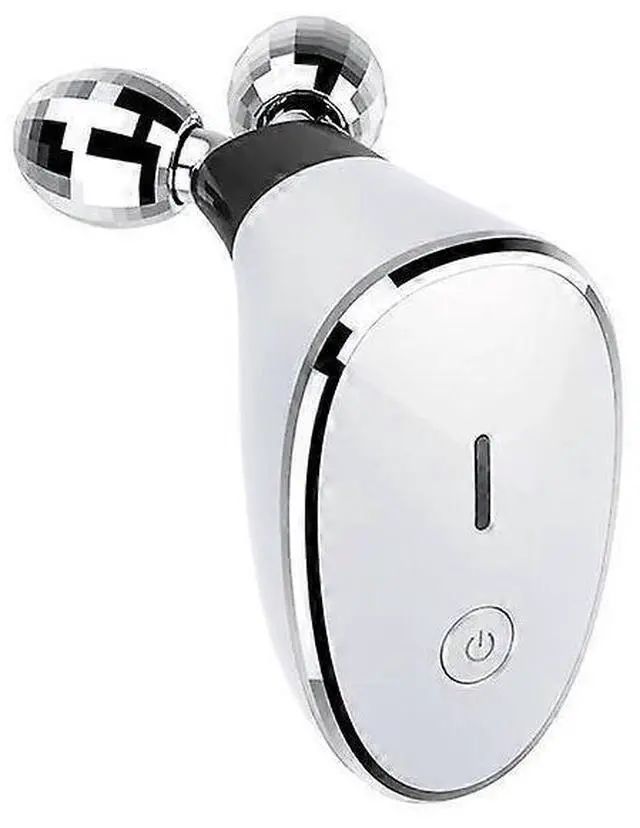 Main image of Ecocleanpath White Microcurrent Facial Device - 6-in-1 Anti-Aging, Lifts & Firms in 5 Min Daily, 50 Uses Per Charge